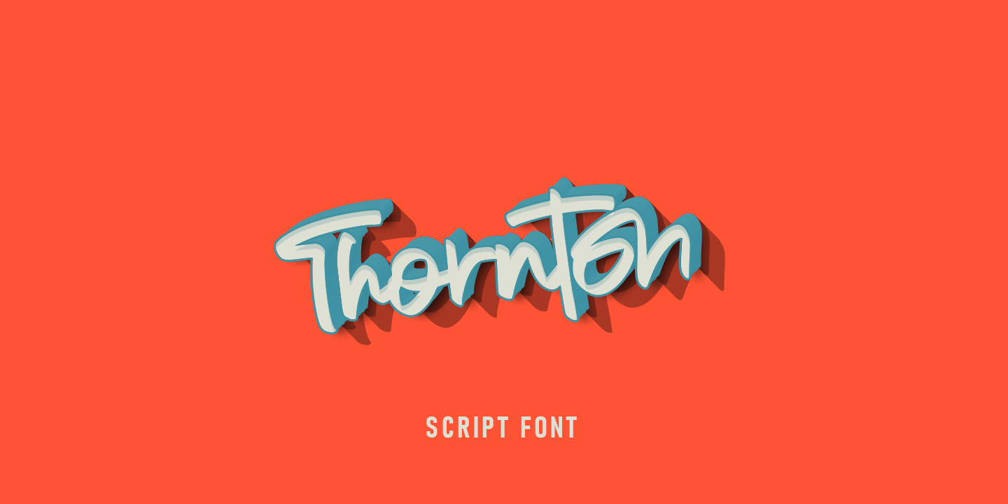 Thornton Font preview
